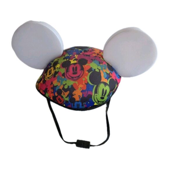 MICKEY MOUSE LIGHT UP EARS Glow The Show DISNEY PARKS World of Color Hat - Picture 1 of 7